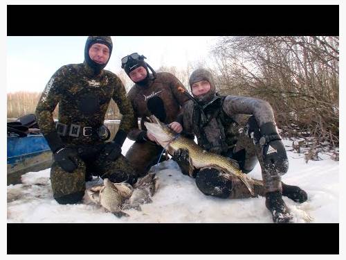 Подводная охота. Десногорская аэс. щука на 10кг